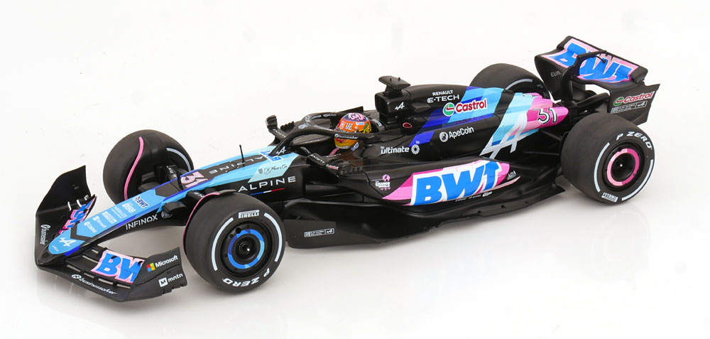 1:18 ALPINE A524 GP Miami, Ocon (2024) - S1814001