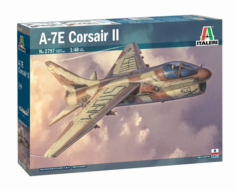 1:48 Сборная модель Самолет A-7E Corsair II - 2797