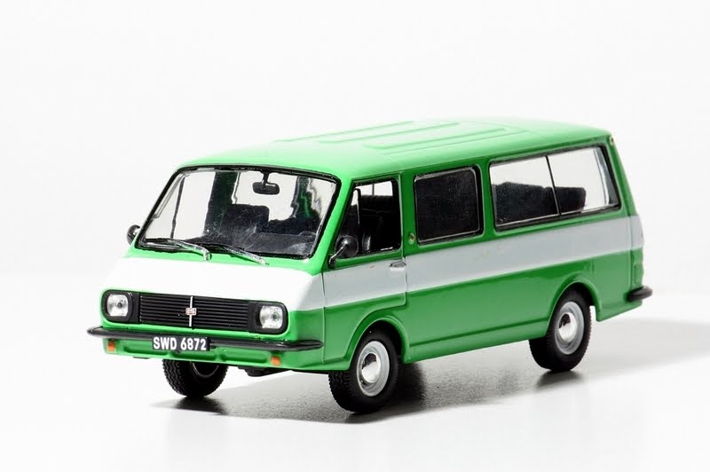 1:43 РАФ 2203 Латвия, Kultowe Auta 63, зелёный / белый - kul063