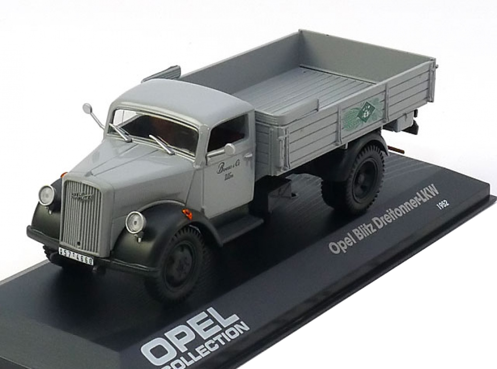 1:43 OPEL Blitz Dreltonner, серый - OP901