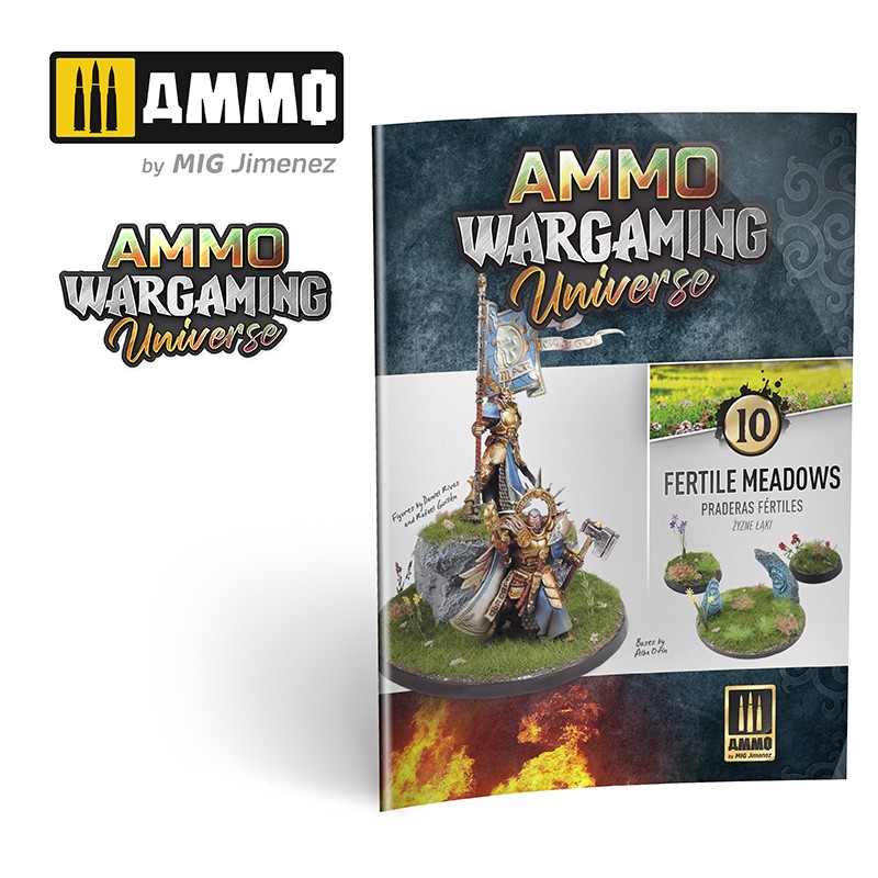 AMMO WARGAMING UNIVERSE Книга 10 - Плодородные луга (английский, испанский, польский) / Book 10 - Fertile Meadows - AMIG6929