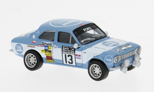 1:87 FORD Escort RS 1800 MKI №13, Rallye RAC Lombard T.Makinen (1973), blue/white - 19077