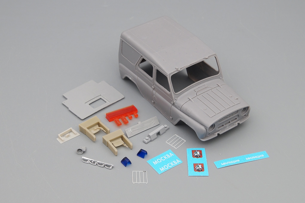 1:43 Набор для конверсии УАЗ-31512 Милиция - MAX-K039