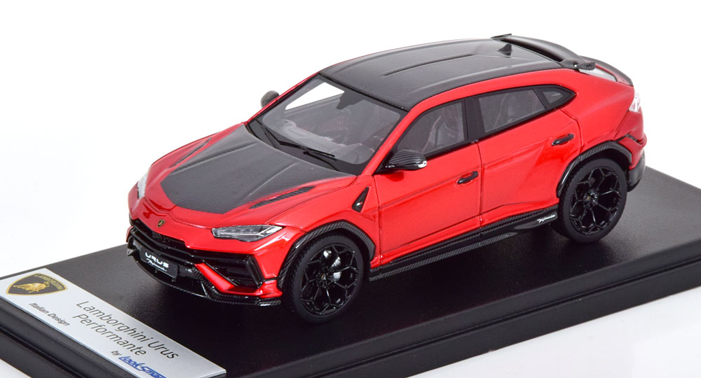 1:43 LAMBORGHINI Urus Performante, red metallic carbon - LS537D