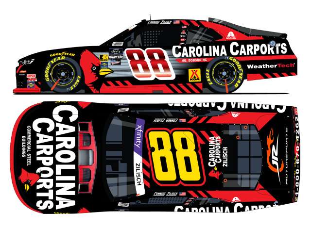 1:64 Chevrolet #88 Connor Zilisch *Carolina Carports*, various 2025 - N882565CCPZI