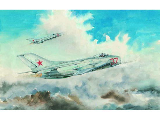1:48 Сборная модель Советский истребитель МиГ-19С (Farmer C) - 02803