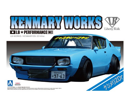 1:24 Сборная модель Автомобиль LB WORKS KEN MARY 2Dr 2014Ver. - 01147