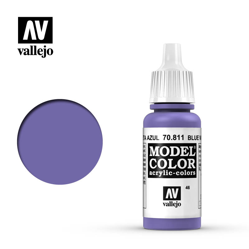 Краска акриловая `Model Color Сине-фиолетовый/Blue violet - 70811