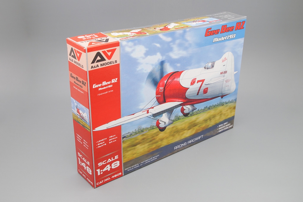1:72 Сборная модель Самолет Gee Bee R2 - АА4805