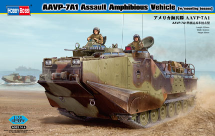 1:35 Сборная модель БТР AAVP-7A1 Assault Amphibious Vehicle - 82413