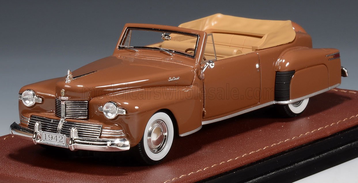 1:43 LINCOLN Continental cabriolet open (1942), chetwyn beige - GLM100801