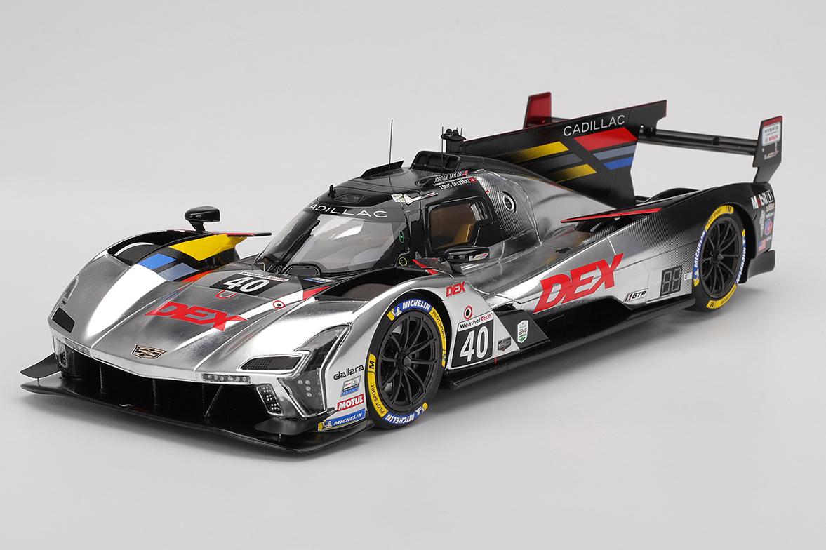 1:18 CADILLAC V-series R 5.5l V8 Team Cadillac Wayne Taylor Racing №40 Imsa 24h Daytona (2025) Louis Deletraz - Kamui Kobayashi - Jordan Taylor, Chrome Black - TS0681
