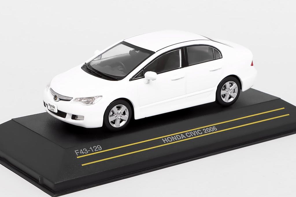 1:43 HONDA Civic (2006 ), white - F43-129