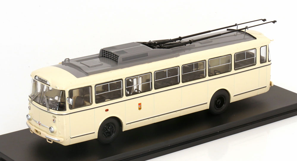 1:43 SKODA 9TR Berliner Verkehrsbetriebe, creme - 47169