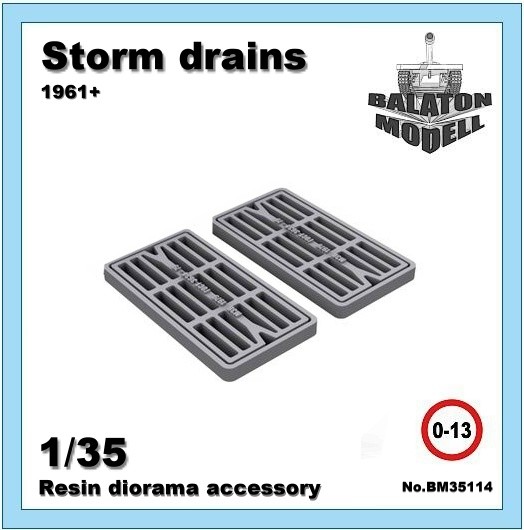 1:35 Storm drains 1961+ (RIM) - BM35114