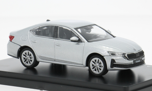 1:43 SKODA Octavia IV FL (2024), silver - 048AB