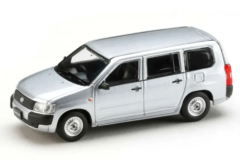 1:64 TOYOTA Probox GL (2002), silver - HJ644062S