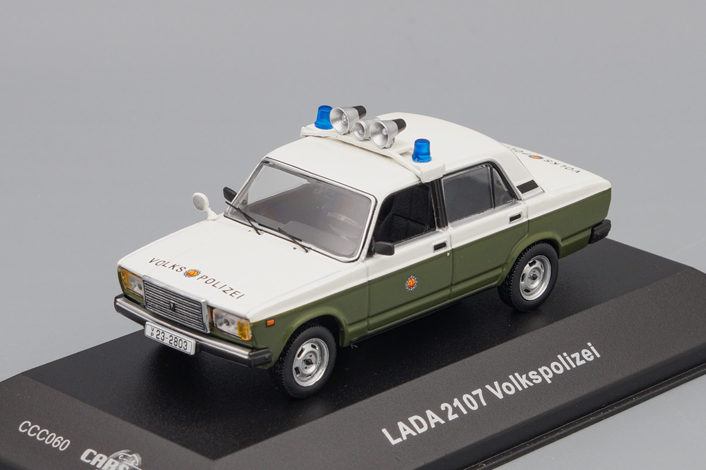 1:43 LADA 1200 (2107) Volkspolizei, white / green - CCC060-X1