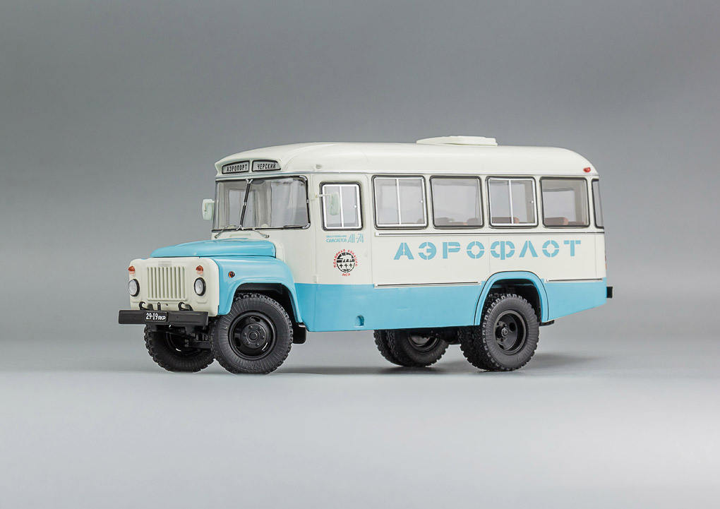 1:43 Курганский автобус 685M 'Аэрофлот', г. Якутск 'Черский' - 168507