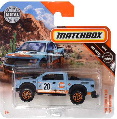 1:64 FORD F-150 MBX Off-Road (2010), light blue - FHK21