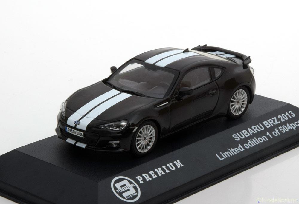 1:43 SUBARU BRZ (2013), black white - T9P-10023