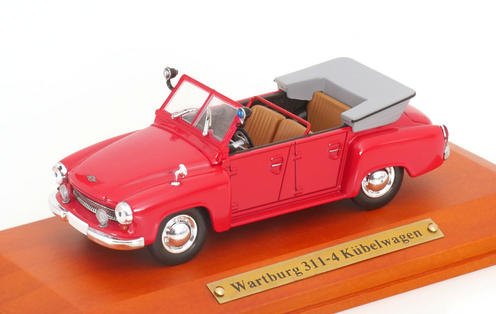 1:43 WARTBURG 311-4 Kuebelwagen, red - 7130132