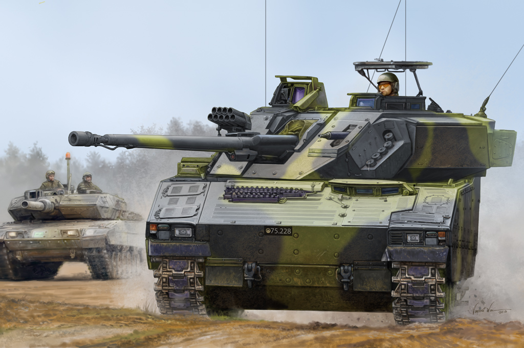 1:35 Сборная модель БМП Sweden CV9035 IFV - 83823