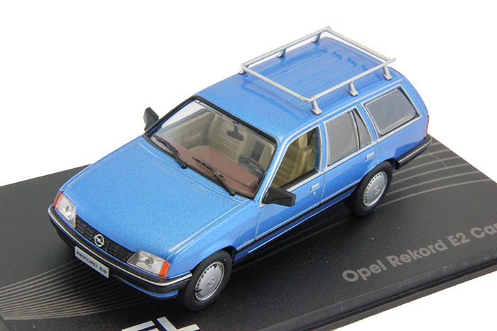 1:43 OPEL Rekord E2 Caravan (1982-1986), blue metallic - OP46