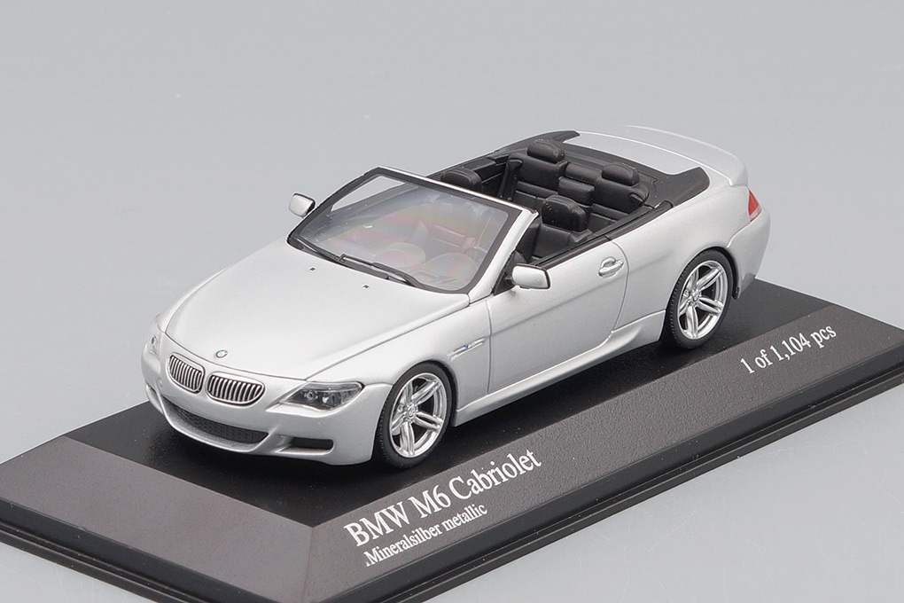 1:43 BMW M6 Cabriolet (2006), silver - 431026130