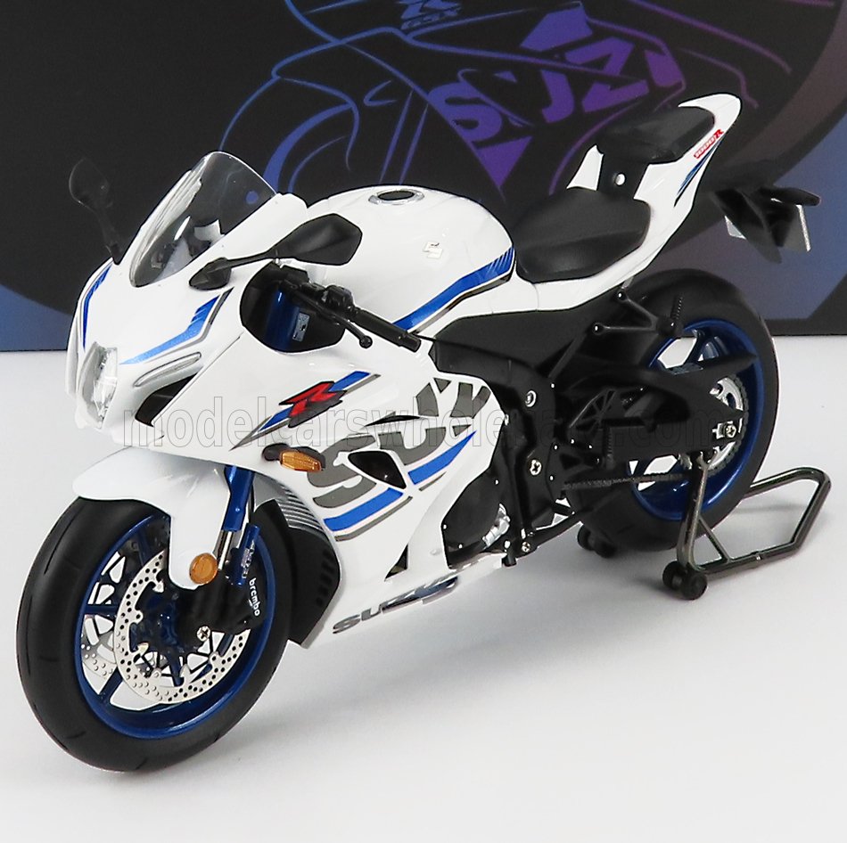 1:12 SUZUKI Gsx R1000r 2020, White - LCDM2001WH