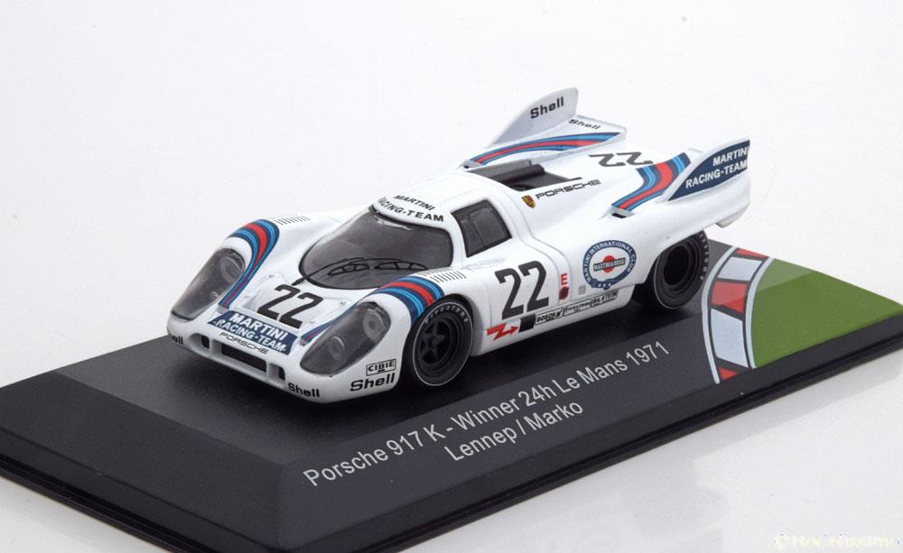 1:43 PORSCHE 917 K Winner 24h Le Mans, van Lennep/Marko (1971), Martini - CMR43002
