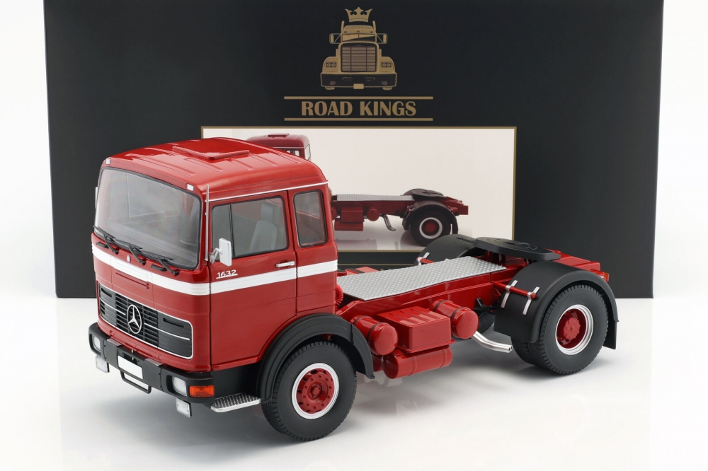 1:18 MERCEDES-BENZ LPS 1632 (1969), red / black / white - RK180021
