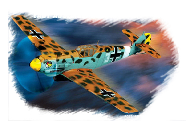 1:72 Сборная модель Bf-109E4/Trop Easy Assembly - 80261