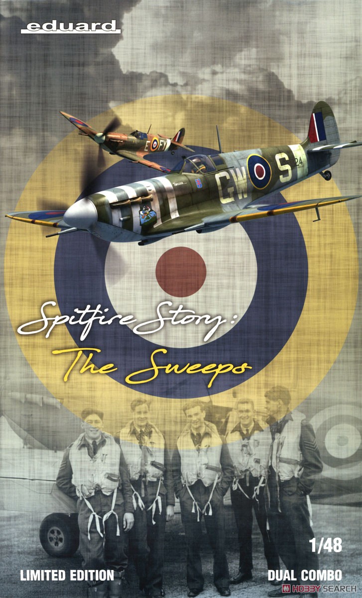 1:48 Сборная модель SPITFIRE STORY The Sweeps DUAL COMBO - 11153