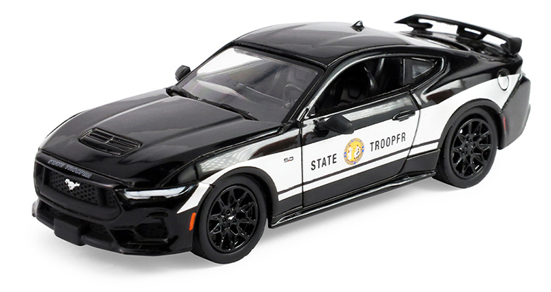 1:64 FORD Mustang North Carolina State Highway Patrol *Hot Pursuit Series 48* (2024), black - 43060F