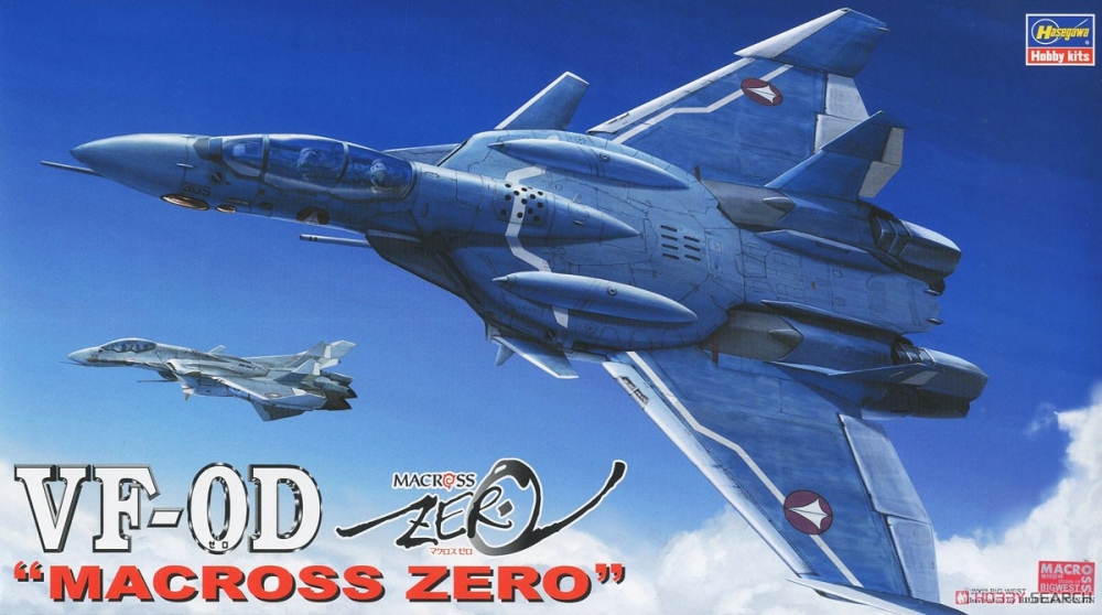 1:72 Сборная модель Истребитель VF-0D 'MACROSS ZERO' (по мотивам японского аниме-сериала вселенной Макросс) - 65718