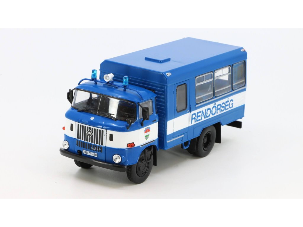 1:43 IFA W50 Rendorseg, blue / white - DEAIFA50