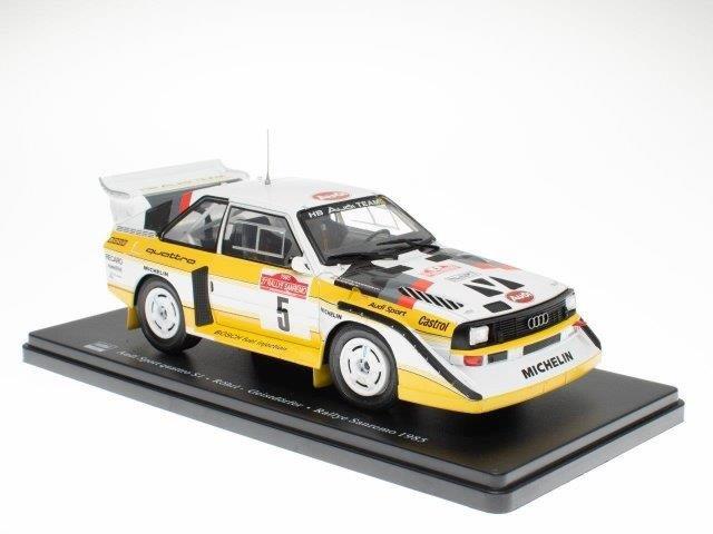 1:24 AUDI Sport Quattro S1 #5 'Audi Sport HB' Rohrl/Geistdorfer Winner Rally Sanremo (1985) - 24WRC036
