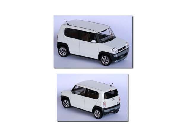 1:24 Сборная модель Suzuki Hustler, pure white pearl - 066059