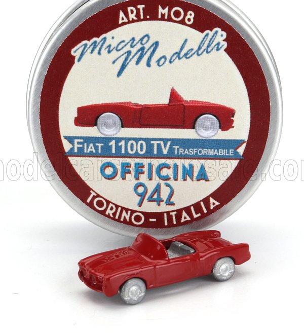 1:160 FIAT 1100/103 Trasformabile Cabriolet Open 1953, Red - ARTM08A
