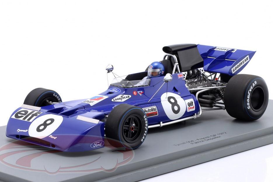 1:18 TYRRELL 004 #8French GP (Clermont-Ferrand) Formula 1 Patrick Depailler (1972) - 18S359