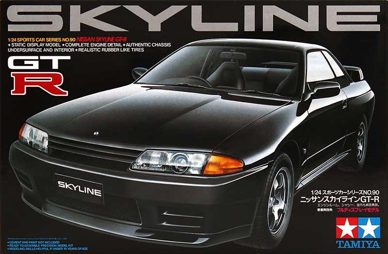 1:24 Сборная модель NISSAN Skyline GT-R - 24090