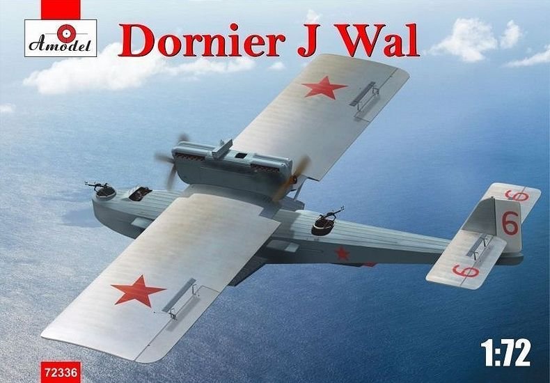 1:72 Сборная модель Немецкая летающая лодка Dornier Do J Wal (советский вариант) - 72336