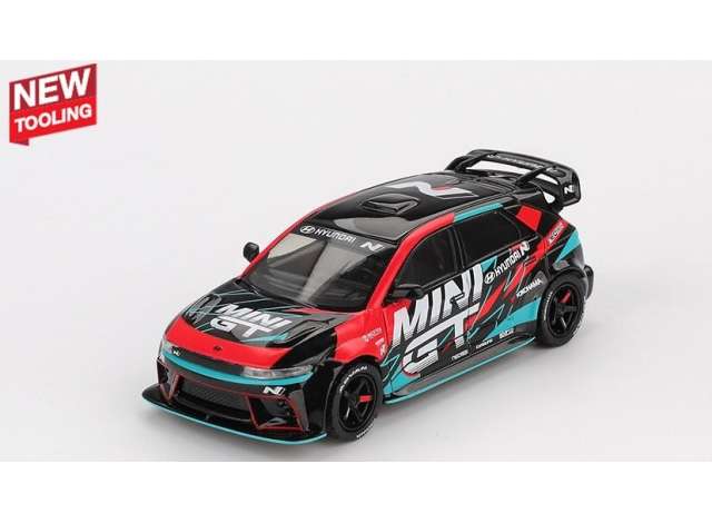 1:64 Hyundai Ioniq 5N Mini GT RS-01T Tokyo Auto Salon, various 2025 - MGT01098BL