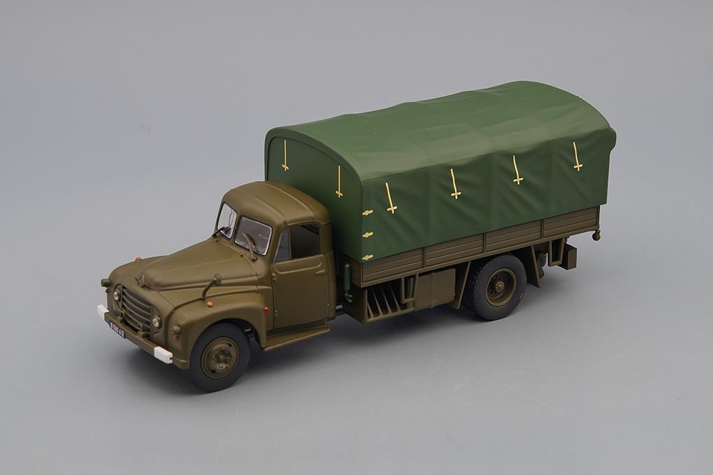 1:43 CITROEN Type 55 Military (бортовой грузовик с тентом) 1960, olive green - SPT001W