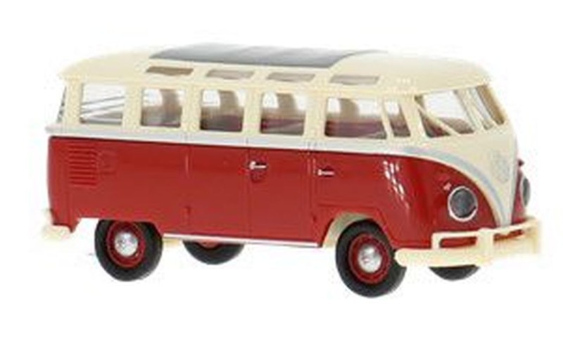 1:87 VOLKSWAGEN T1b Samba (1960), beige / red - 31860