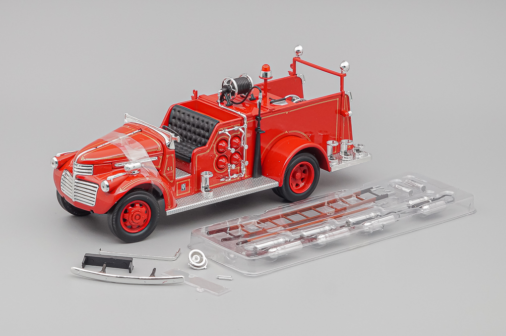 1:24 (Уценка!) GMC Firetruck (1941), red - LDC20068-Z1