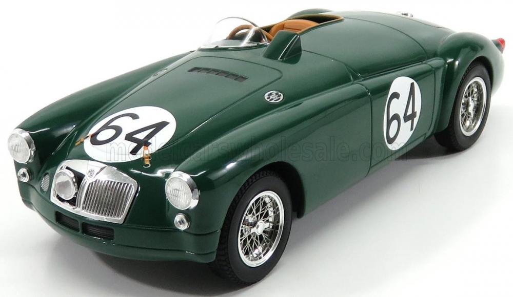 1:18 MG Mga Ex182 S4 Team Mg Cars Ltd.№64 24h Le Mans (1955) T.Lund - H.Waeffler, British Racing Green - 1800163