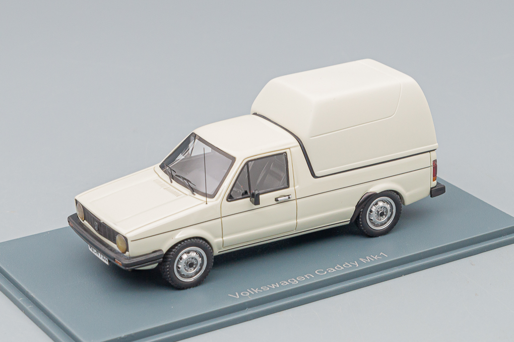 1:43 VOLKSWAGEN Caddy MK1 Kasten (фургон) 1981, grey - NEO43574-X1