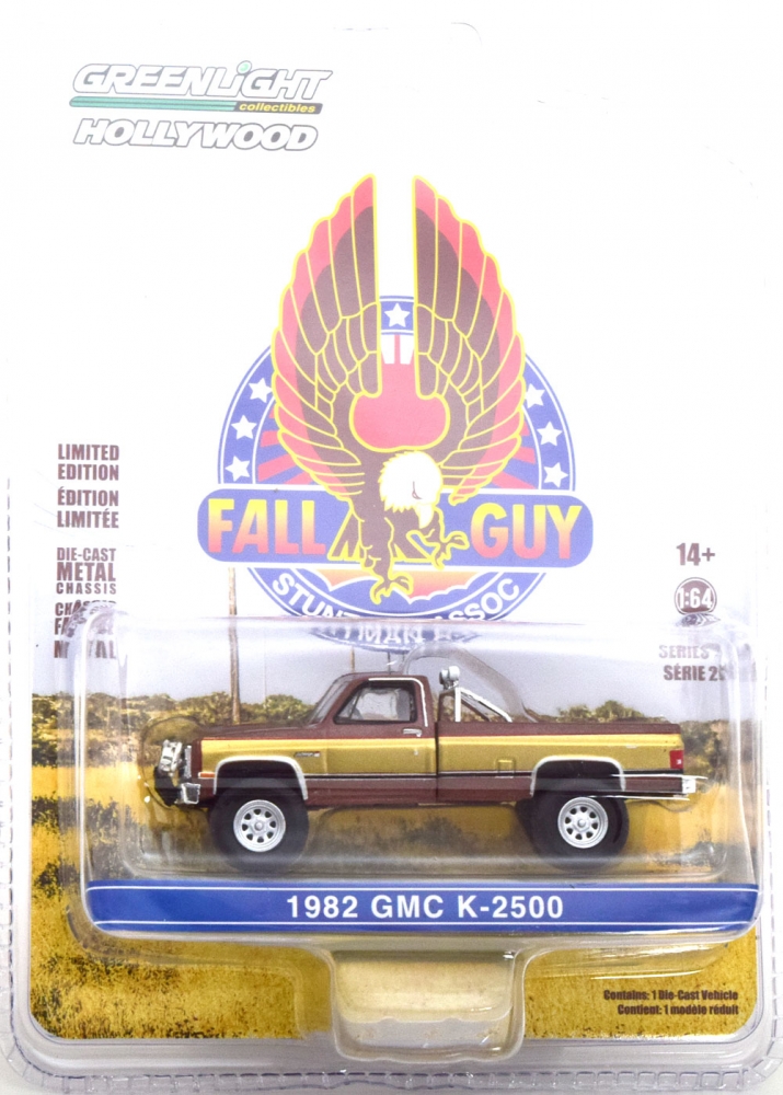 1:64 GMC K-2500 Sierra Grande Fall Guy Stuntman Association (1982), brown golden - 44860F